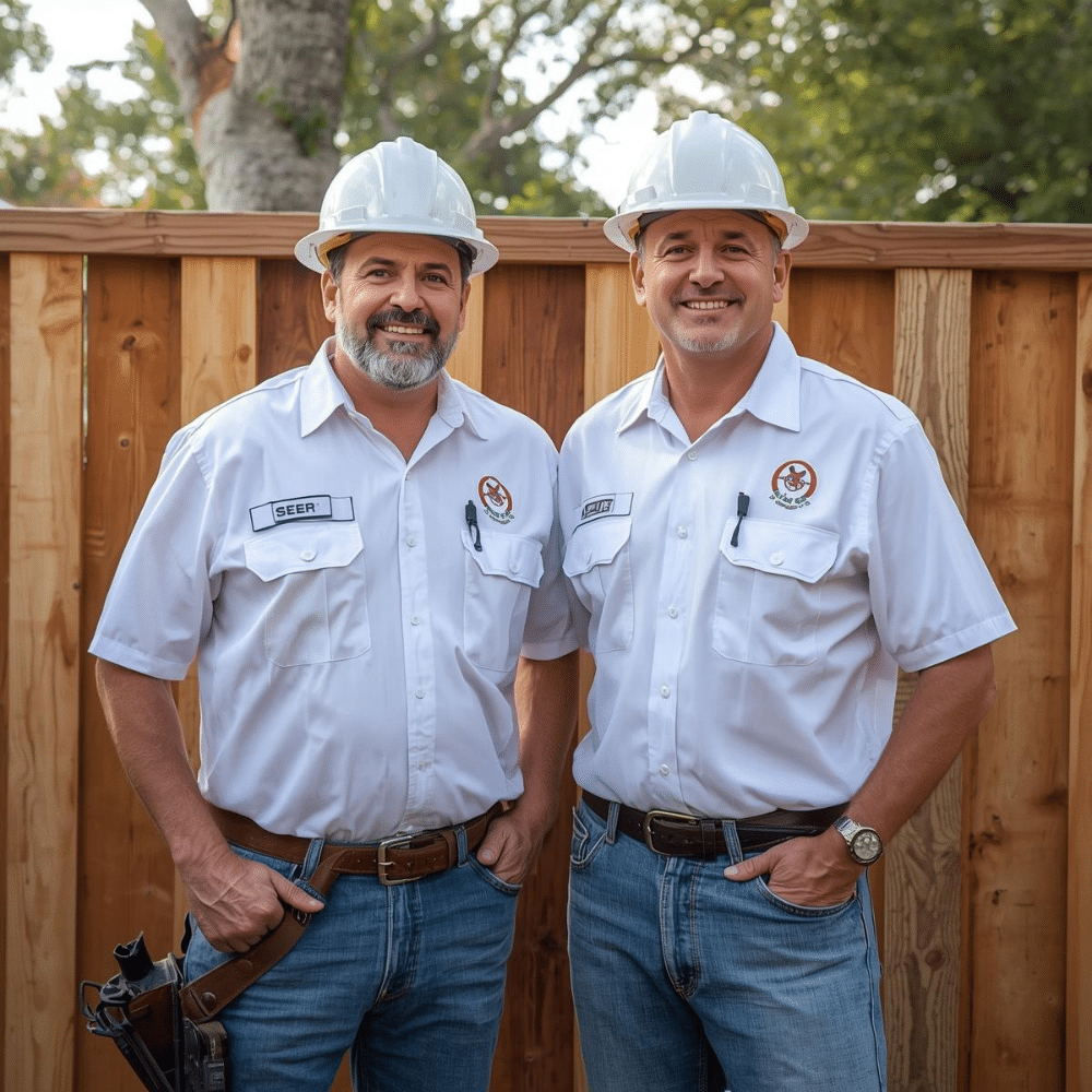 Burleson Texas Fence Guys Installation Team