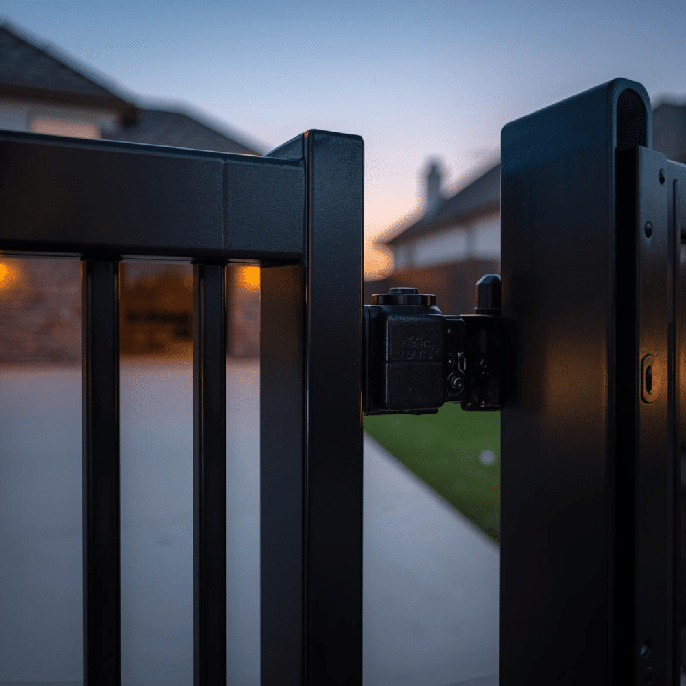 Electric gate repair and motor installation in DFW