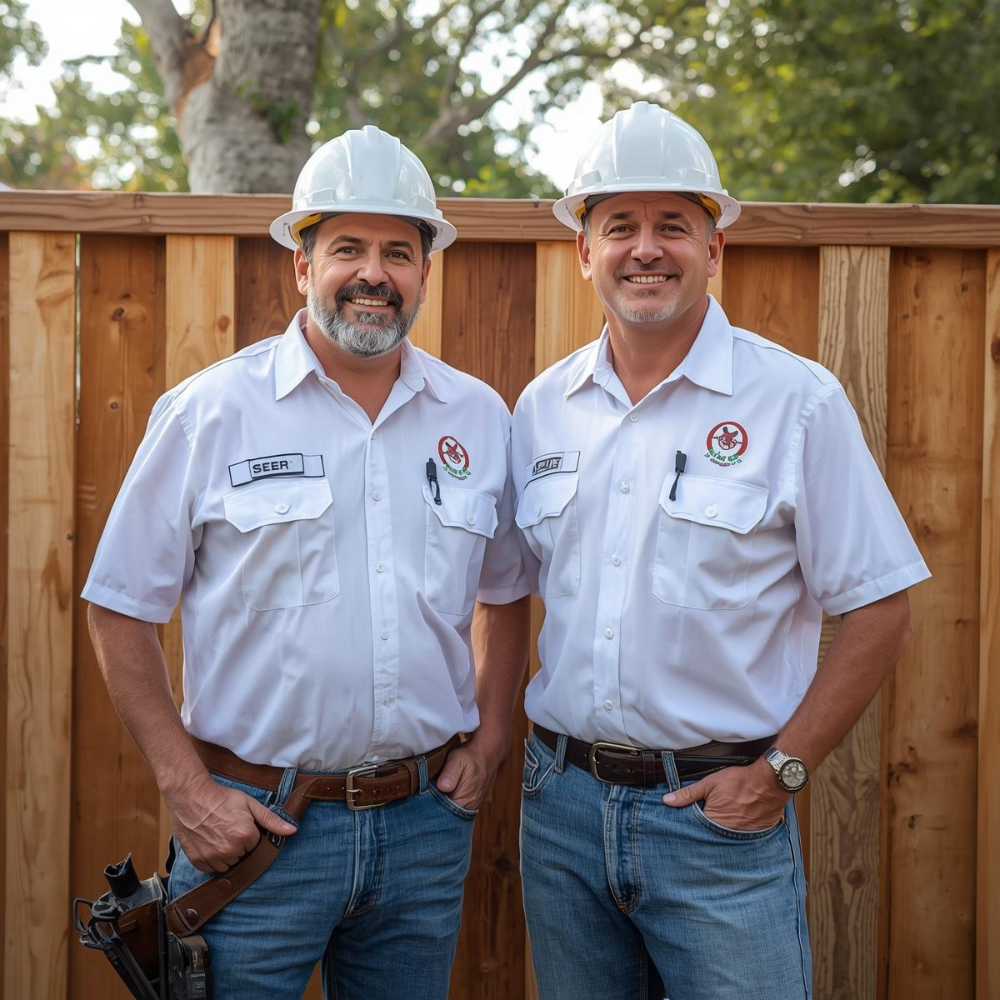 Weatherford Texas Fence Guys Installation Team